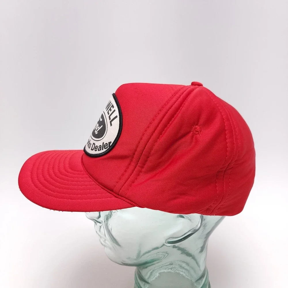 Vintage Ford Foam‎ SnapBack Trucker Hat Adult Red Patch Cap